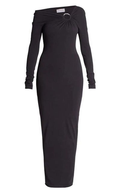 Alexandre Vauthier Embellished Jersey Off - The - Shoulder Dress - Runway Catalog