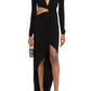 Hoop-detail Cut-out Asymmetric Dress Alexandre Vauthier