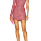 Sequin-embellished Mini Dress Alexandre Vauthier