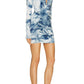 Tie-dye Print Ruched Mini Dress Alexandre Vauthier