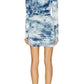 Tie-dye Print Ruched Mini Dress Alexandre Vauthier