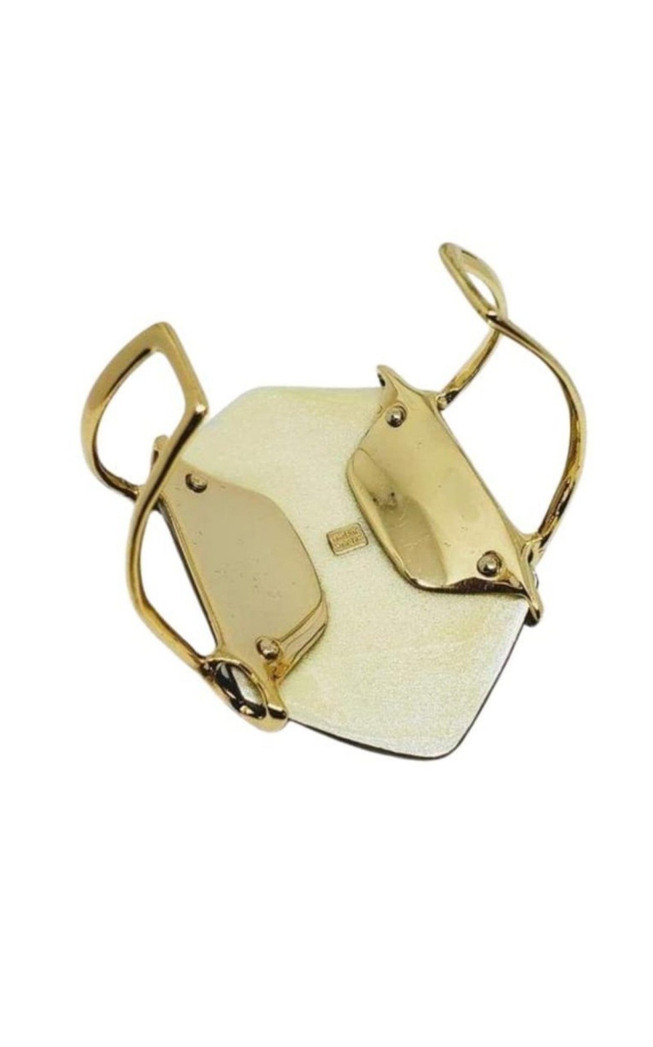 Alexis Bittar Crystal and Turquoise Cuff Bracelet - Runway Catalog