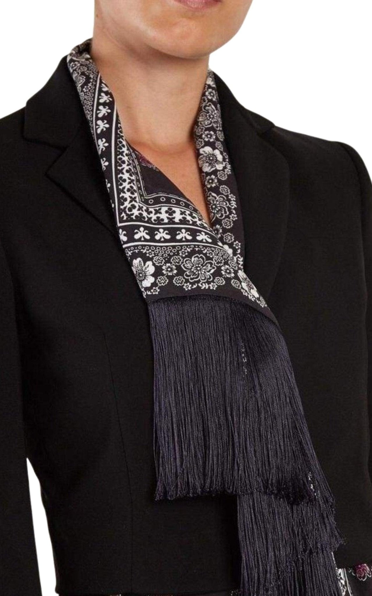 Altuzarra Asymmetric Draped & Tassel Blazer - Runway Catalog