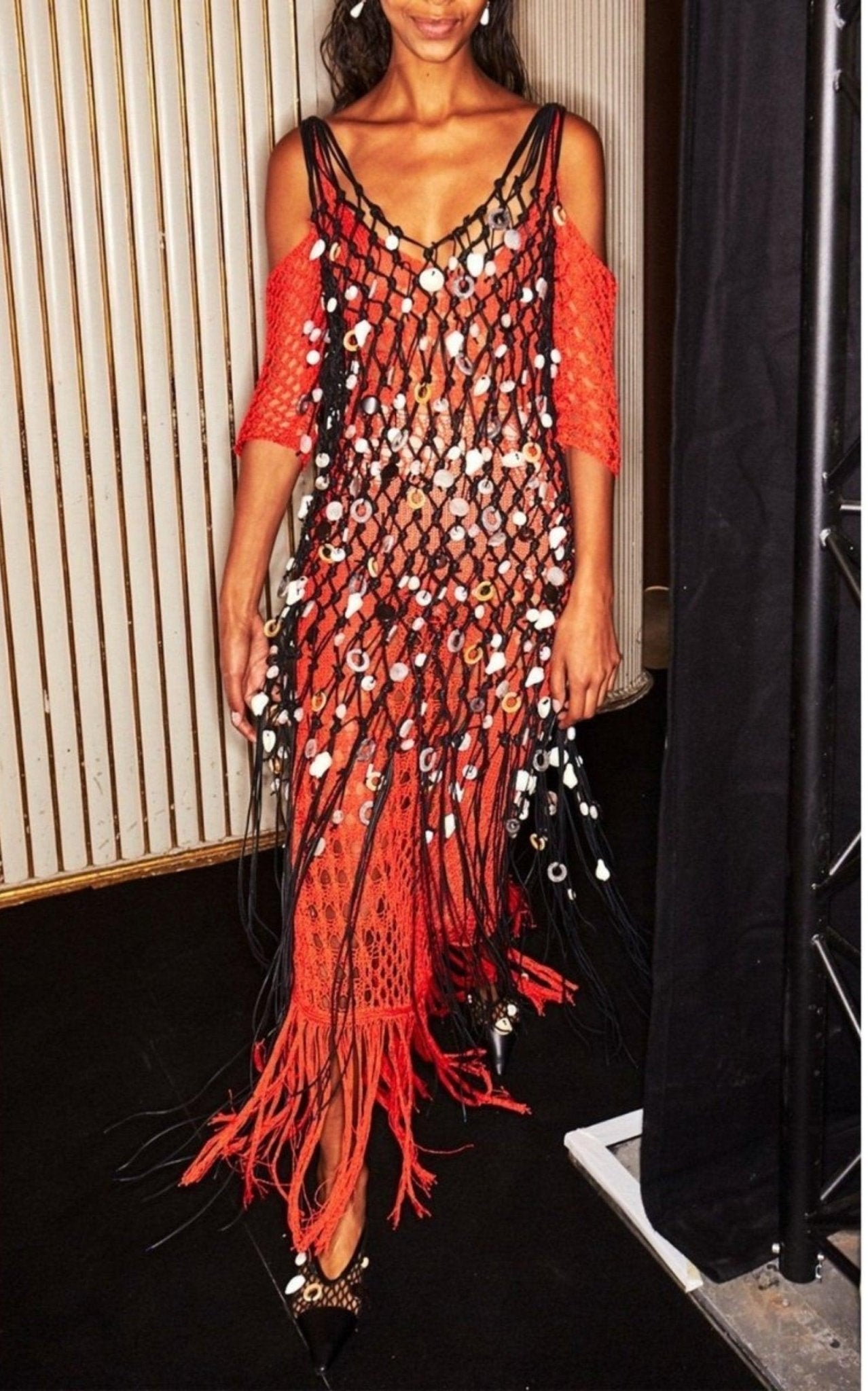 Altuzarra Octavia Crochet Knit Dress - Runway Catalog