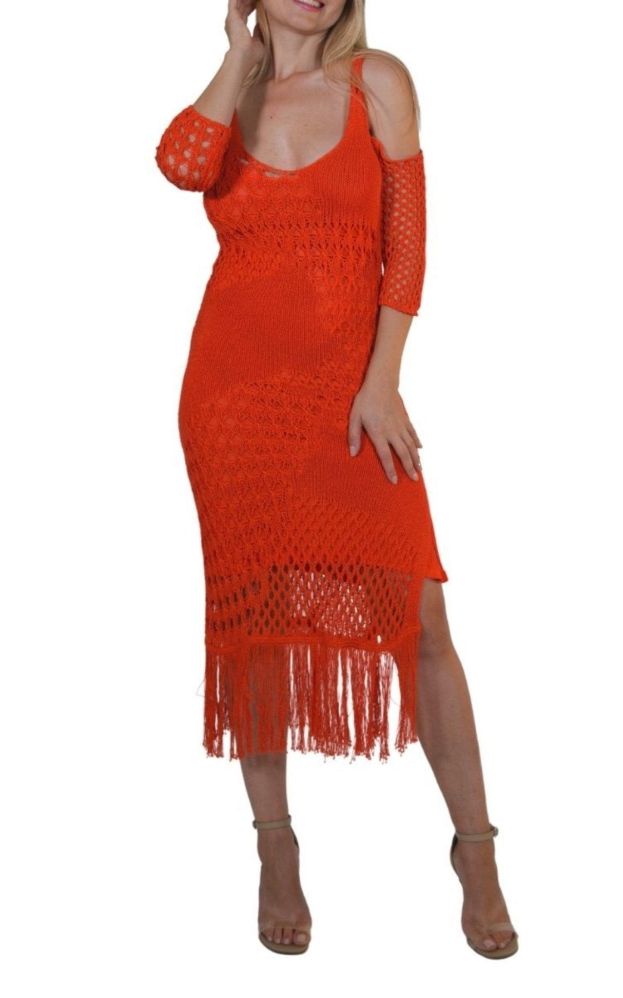 Altuzarra Octavia Crochet Knit Dress - Runway Catalog