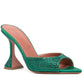 Amina Muaddi 95mm Carolin Crystal Embellished Sandals - Runway Catalog