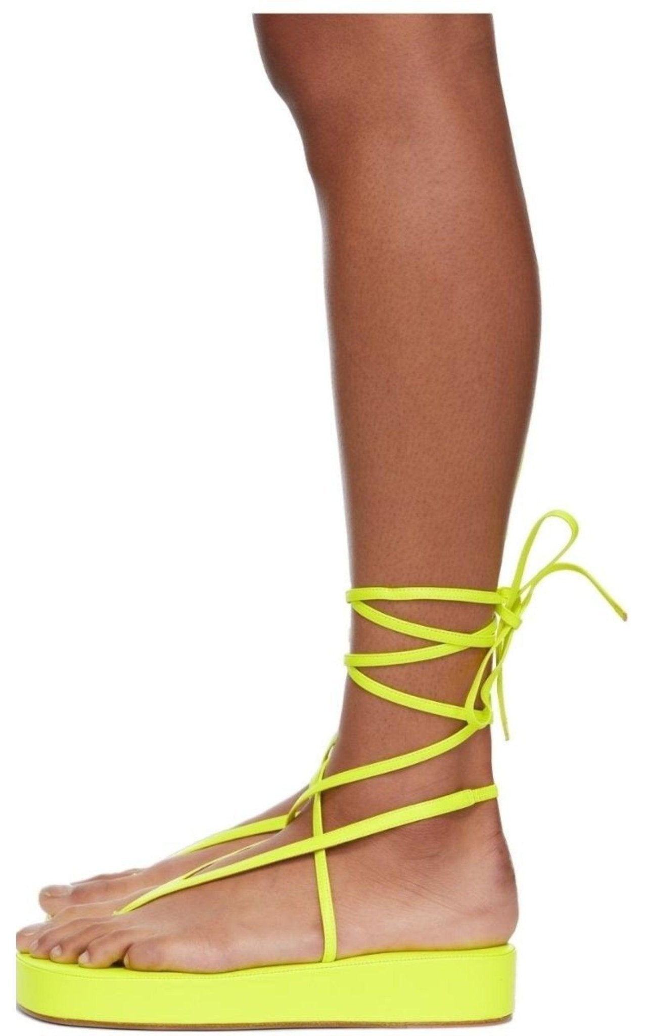 Amina Muaddi Jamie Platform Sandals - Runway Catalog