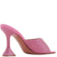 Pink Lupita Crystal Mules Amina Muaddi