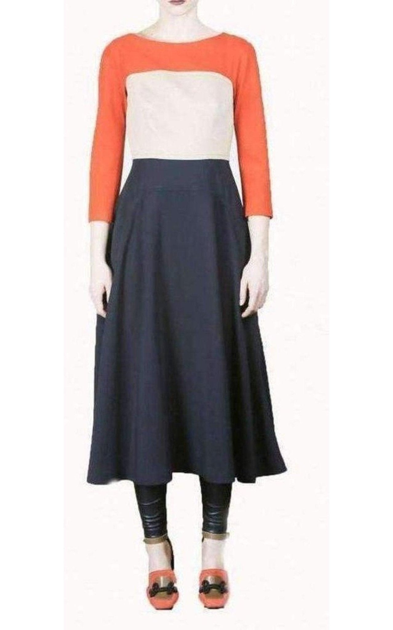 Antonio Marras Stretch Color Block Dress - Runway Catalog