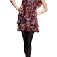 Azalea Tiered Ruffle Silk Dress