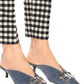 BB Denim Kitten-Heel Mules Balenciaga