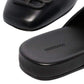 Black BB Logo Leather Slipper Shoes Balenciaga