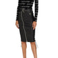 Leather Pencil Skirt Balenciaga