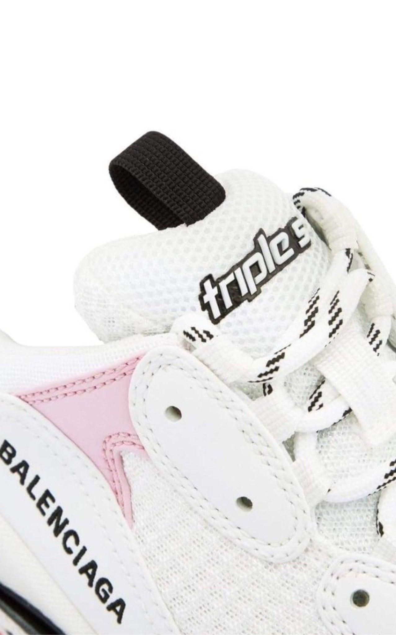 Balenciaga Triple S leather and Mesh Sneakers - Runway Catalog