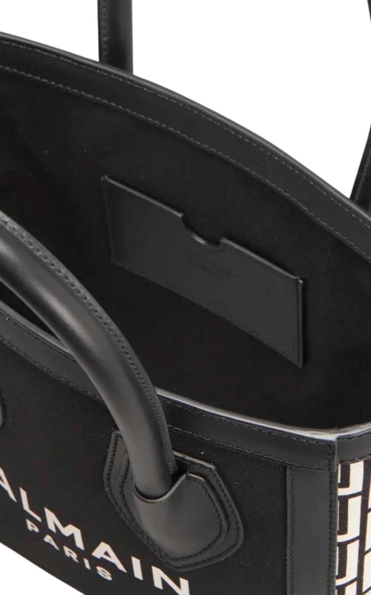 Balmain B - Army 24 Panelled Canvas Tote - Runway Catalog