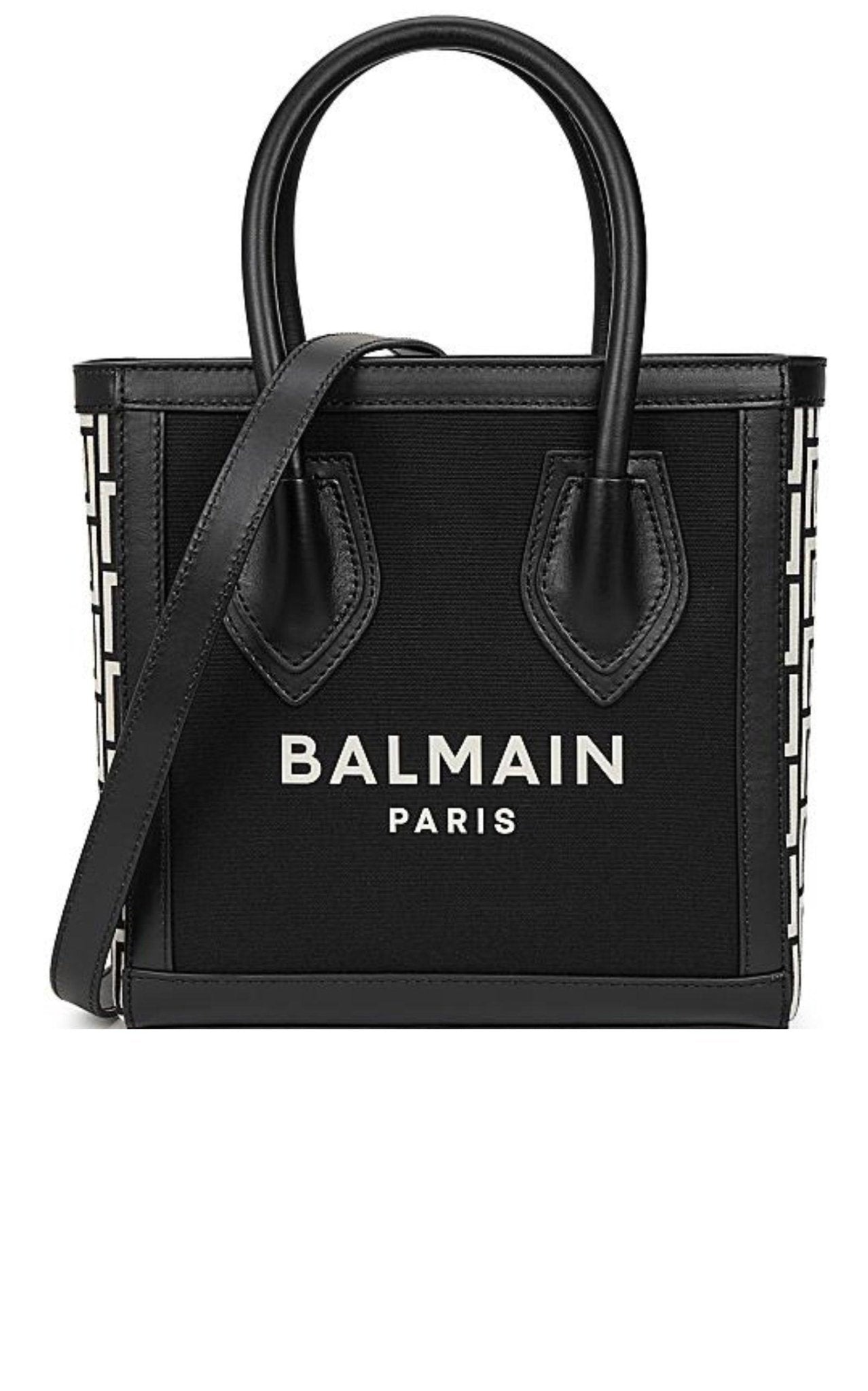 Balmain B - Army 24 Panelled Canvas Tote - Runway Catalog