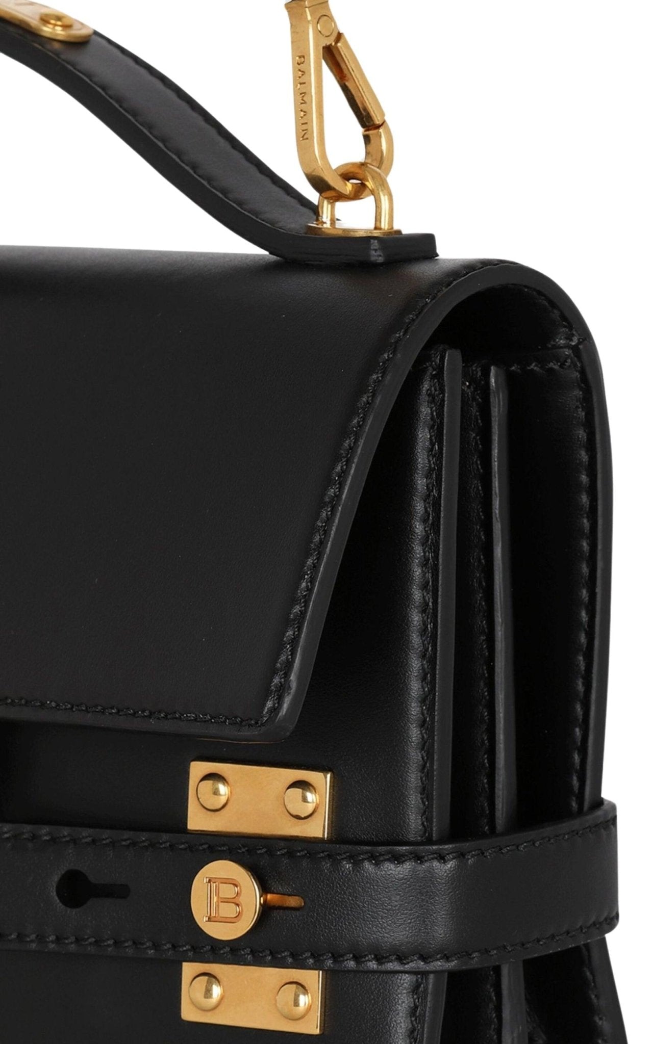 Balmain B - Buzz 24 Leather Shoulder Bag - Runway Catalog