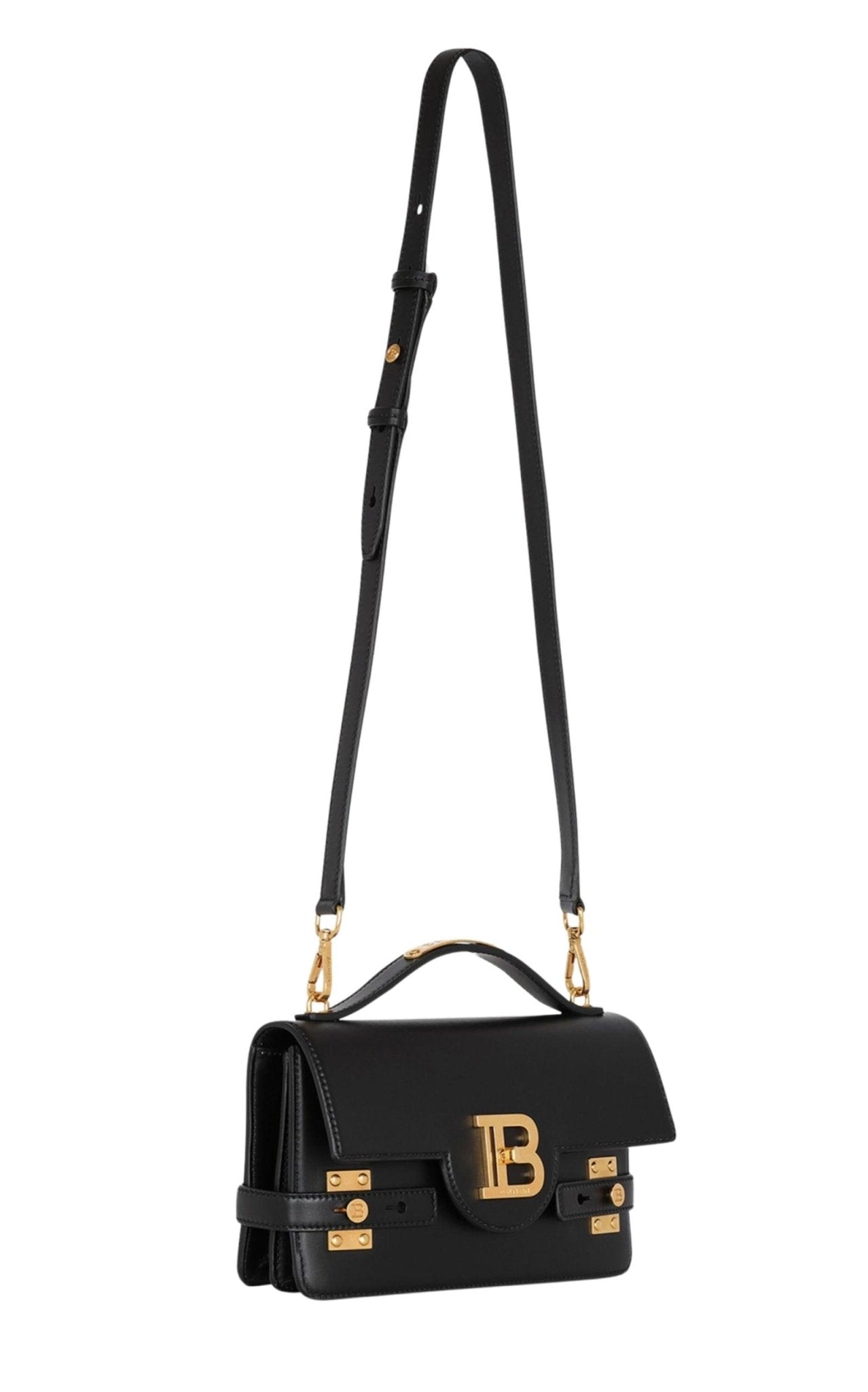 Balmain B - Buzz 24 Leather Shoulder Bag - Runway Catalog