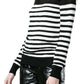 Crew Neck Stripe Long Sleeve Jumper Balmain