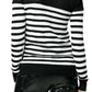 Crew Neck Stripe Long Sleeve Jumper Balmain