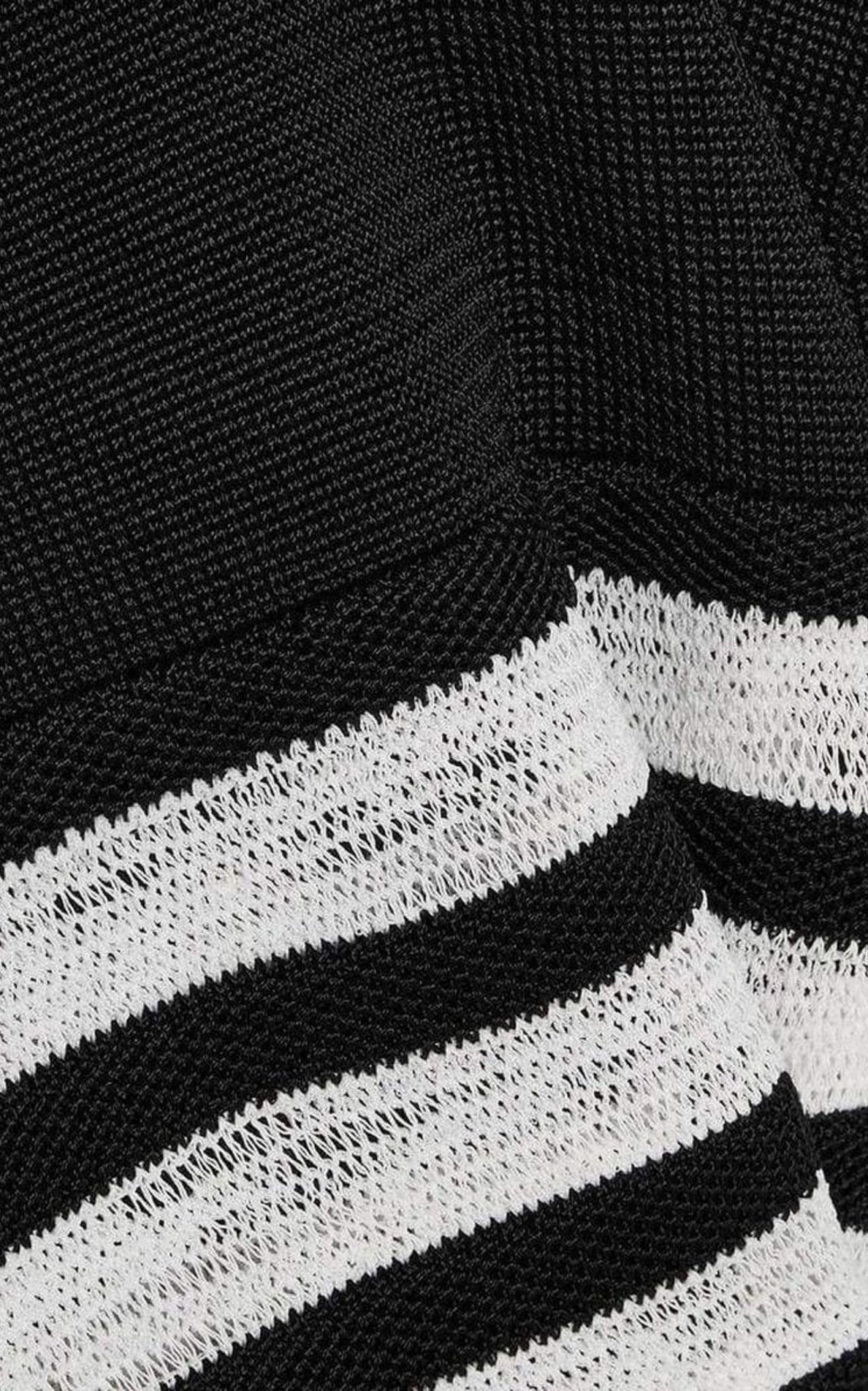 Balmain Crew Neck Stripe Long Sleeve Jumper - Runway Catalog