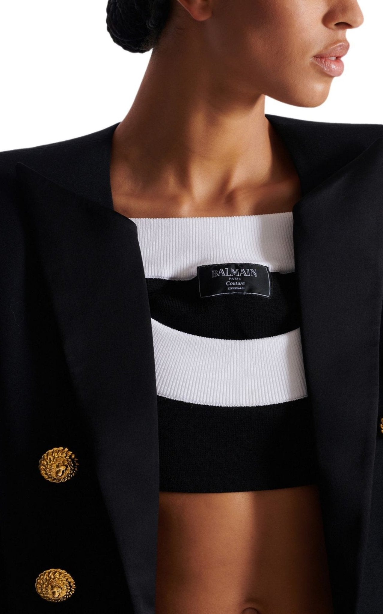 Balmain Edge to Edge 6 Button Blazer - Runway Catalog