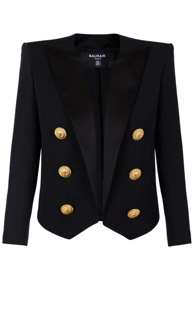 Balmain Edge to Edge 6 Button Blazer - Runway Catalog
