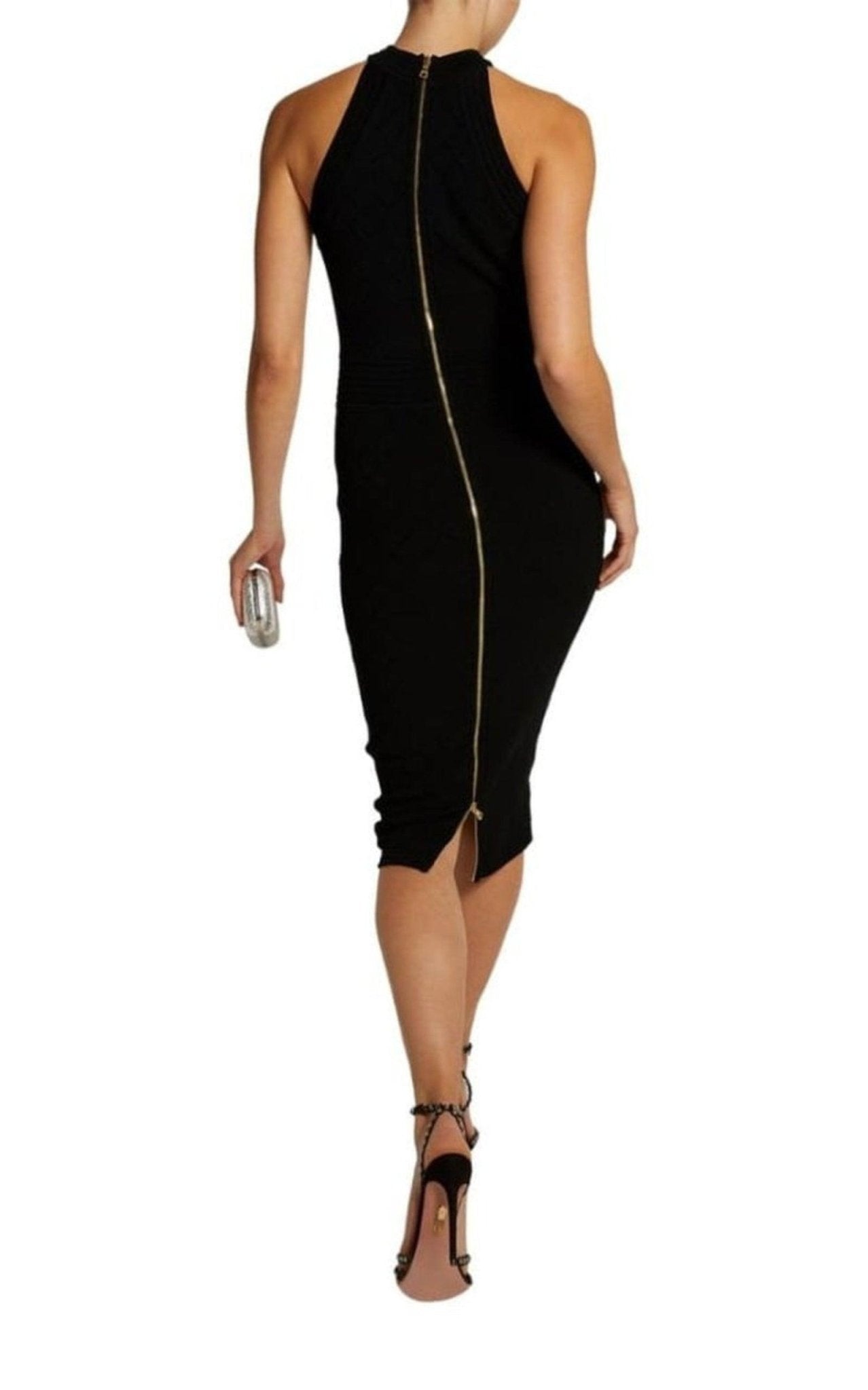Balmain Embroidered Knit Midi Dress - Runway Catalog
