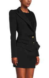 Flap-pockets Single-breasted Blazer Balmain