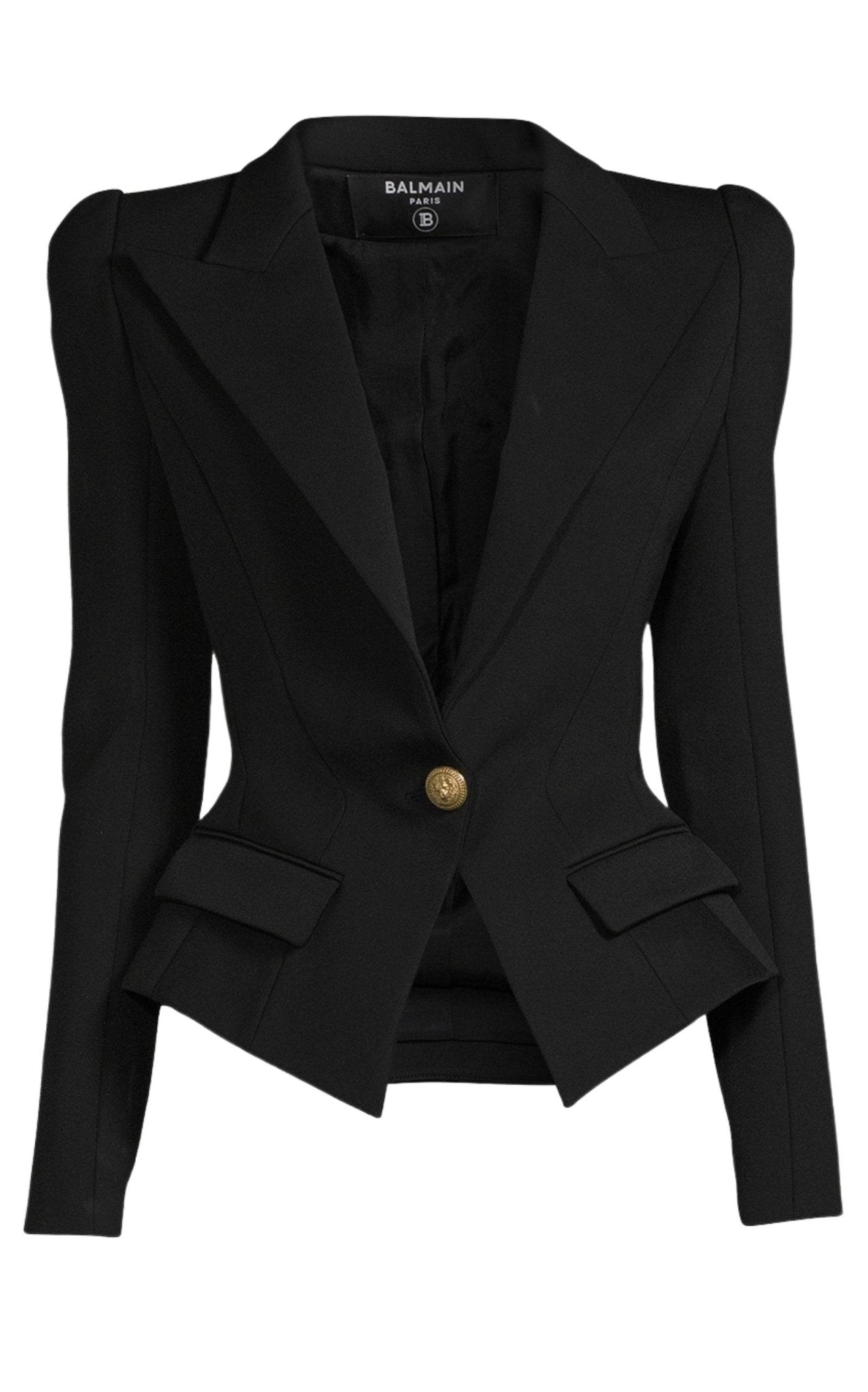Balmain Flap - pockets Single - breasted Blazer - Runway Catalog