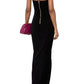 Front Slit Chain Linked Maxi Dress Balmain