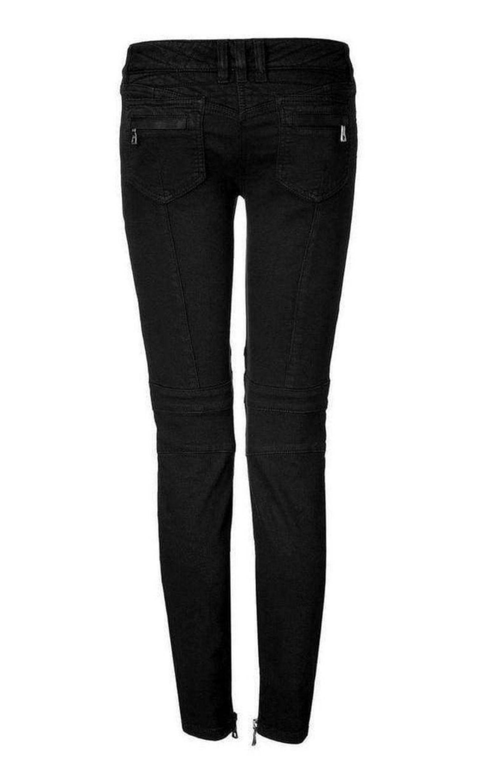 Balmain Moto Jeans Womens 42 hotsell