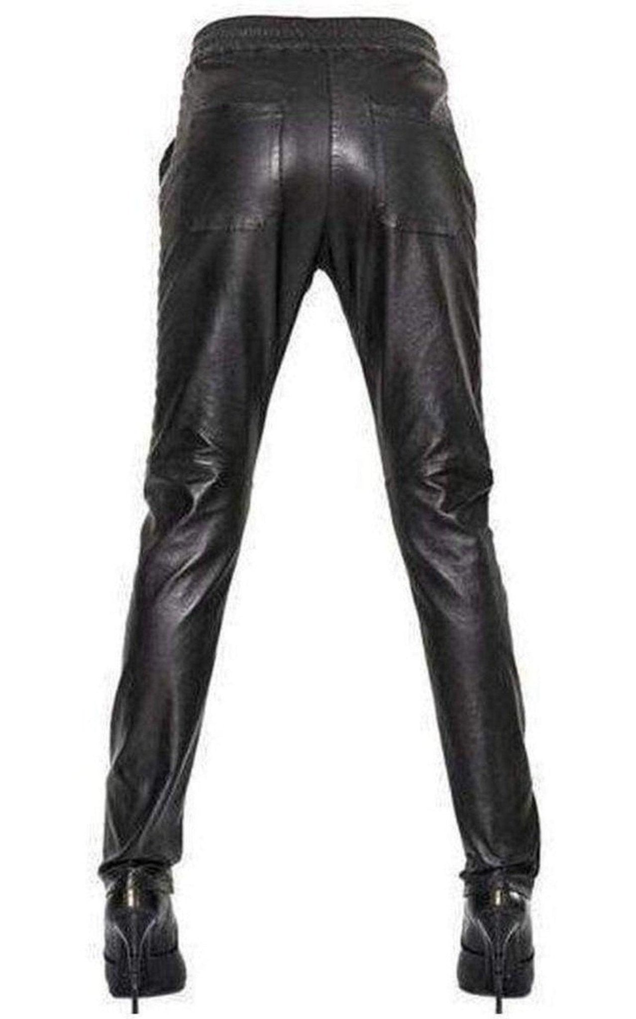 Balmain Leather Trouser Pants - Runway Catalog