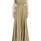 Light khaki Military Jumpsuit Balmain