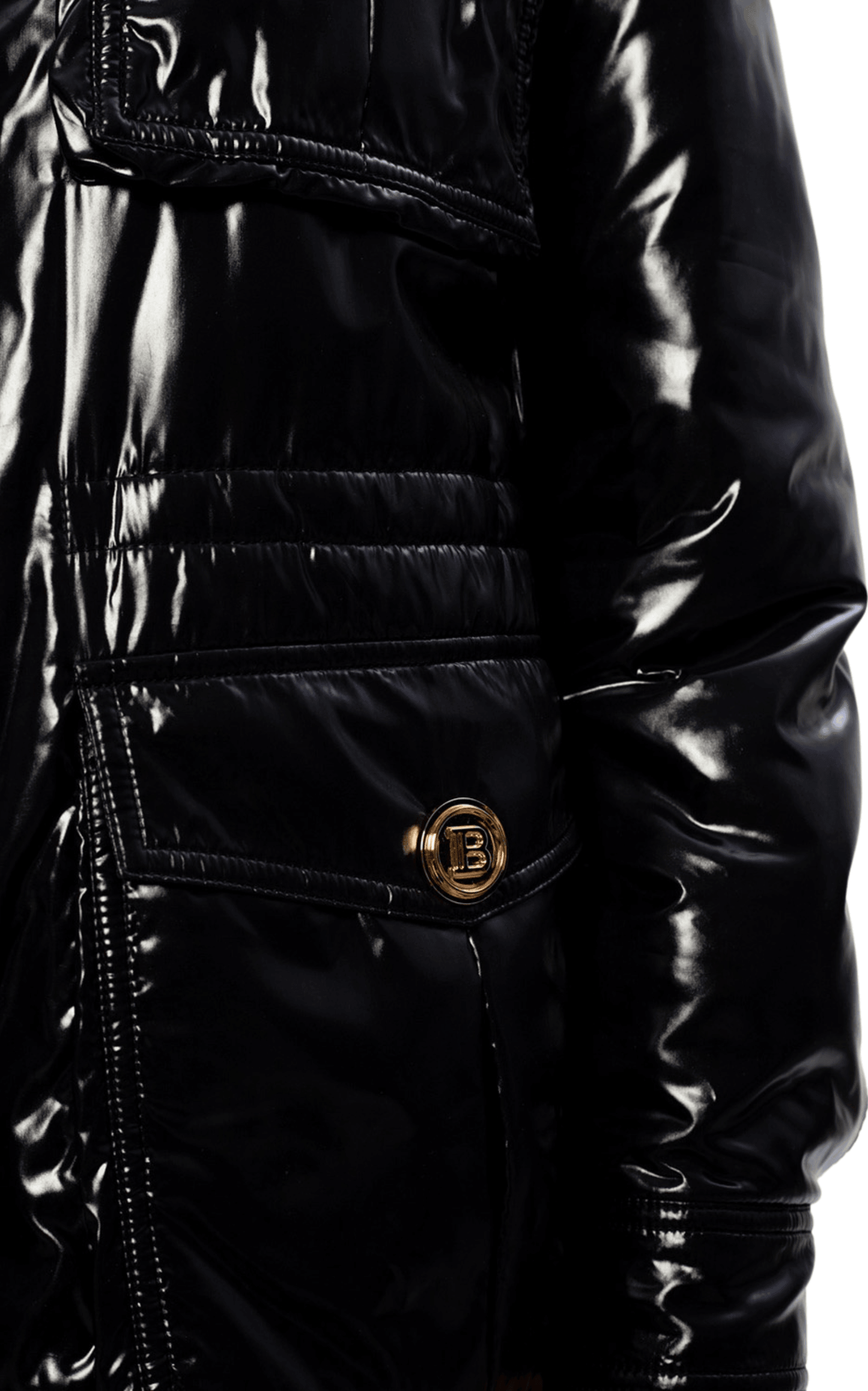 Multi-Pocket Parka Jacket Balmain