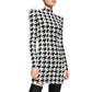 Patterned Mini Dress Balmain