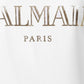 Printed Logo Sleeveless T-shirt Balmain