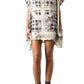 Printed Silk Dress Tunic Balmain