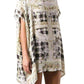 Printed Silk Dress Tunic Balmain