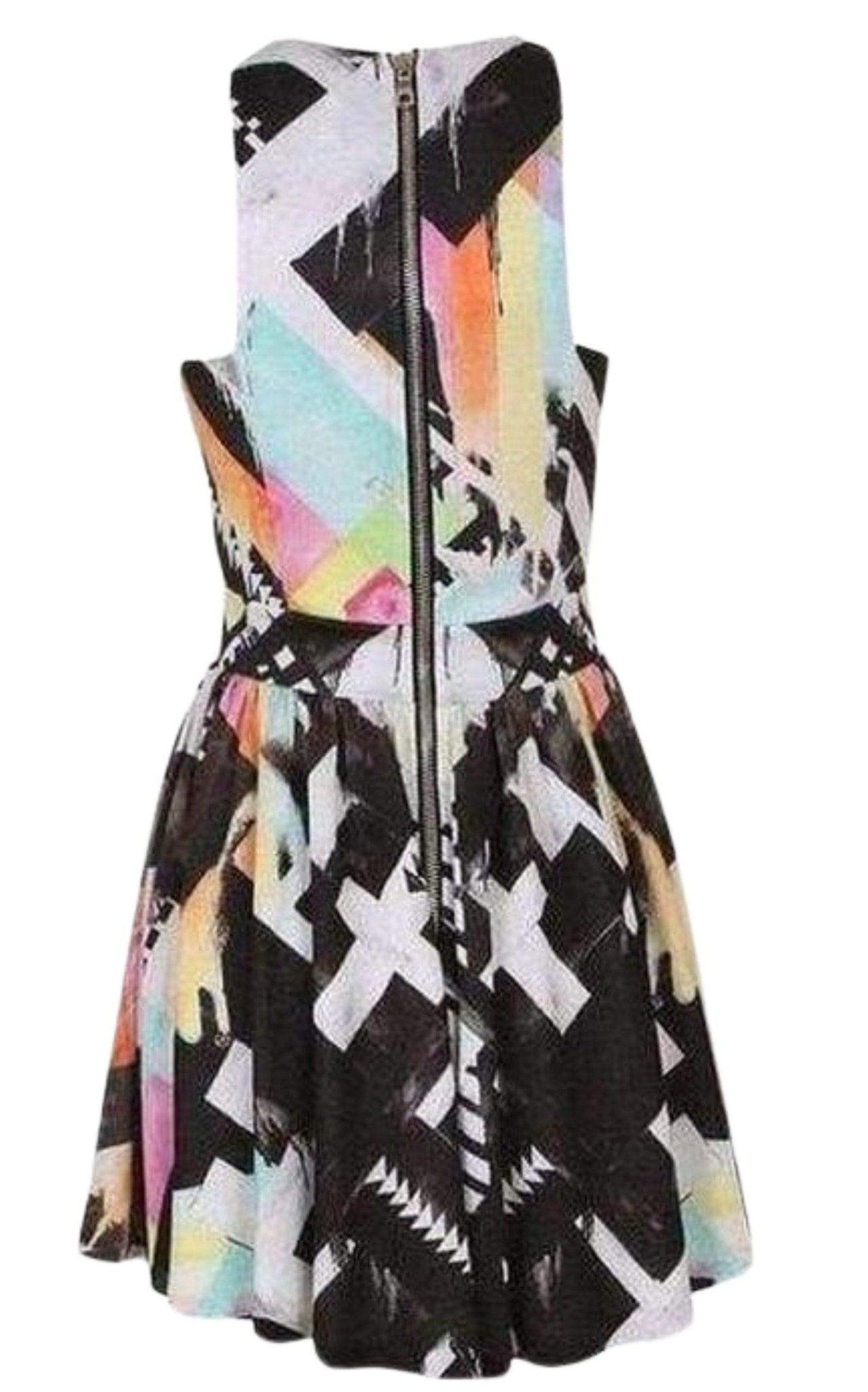 Balmain Printed Silk Jersey Mini Dress - Runway Catalog