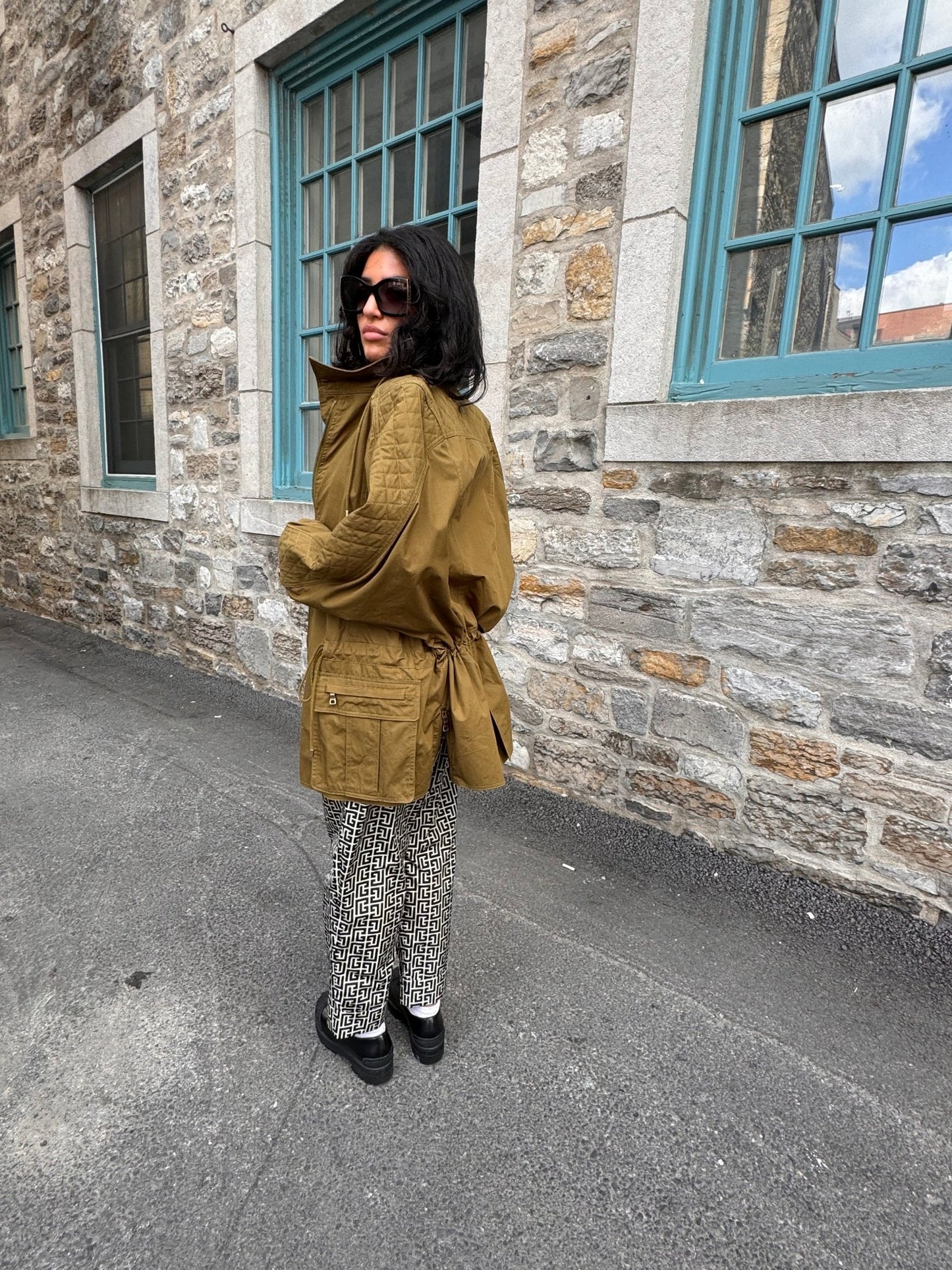 Balmain Quilted Trench Coat - Runway Catalog