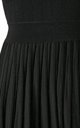 Ribbed Stretch Knit Mini Dress Balmain