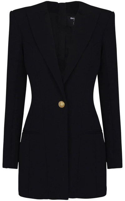 Balmain Single - breasted Blazer Dress - Runway Catalog