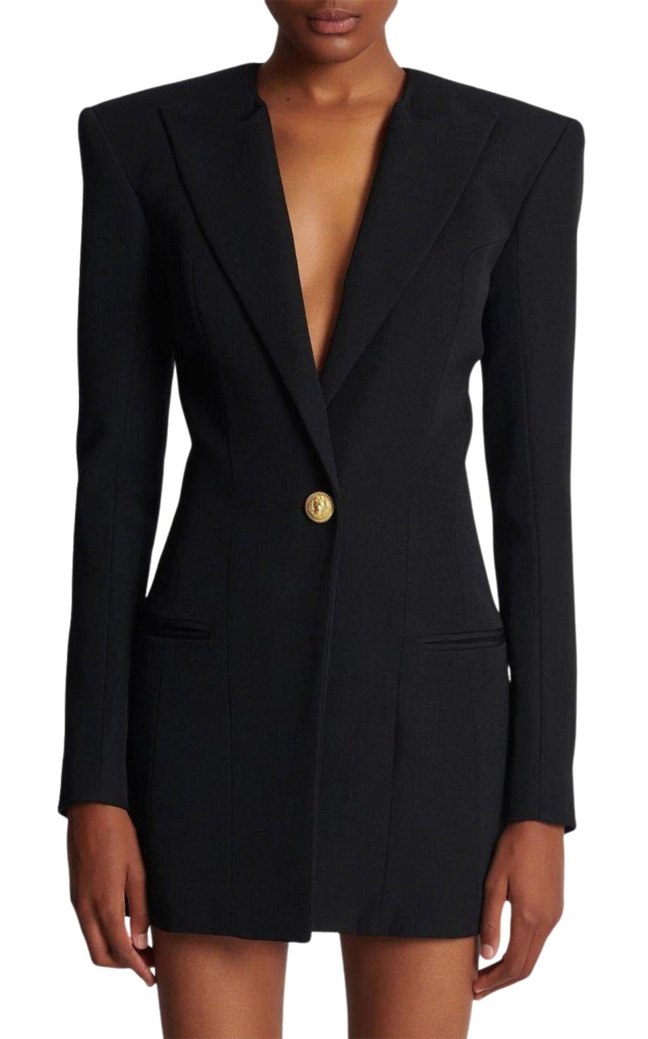 Balmain Single - breasted Blazer Dress - Runway Catalog