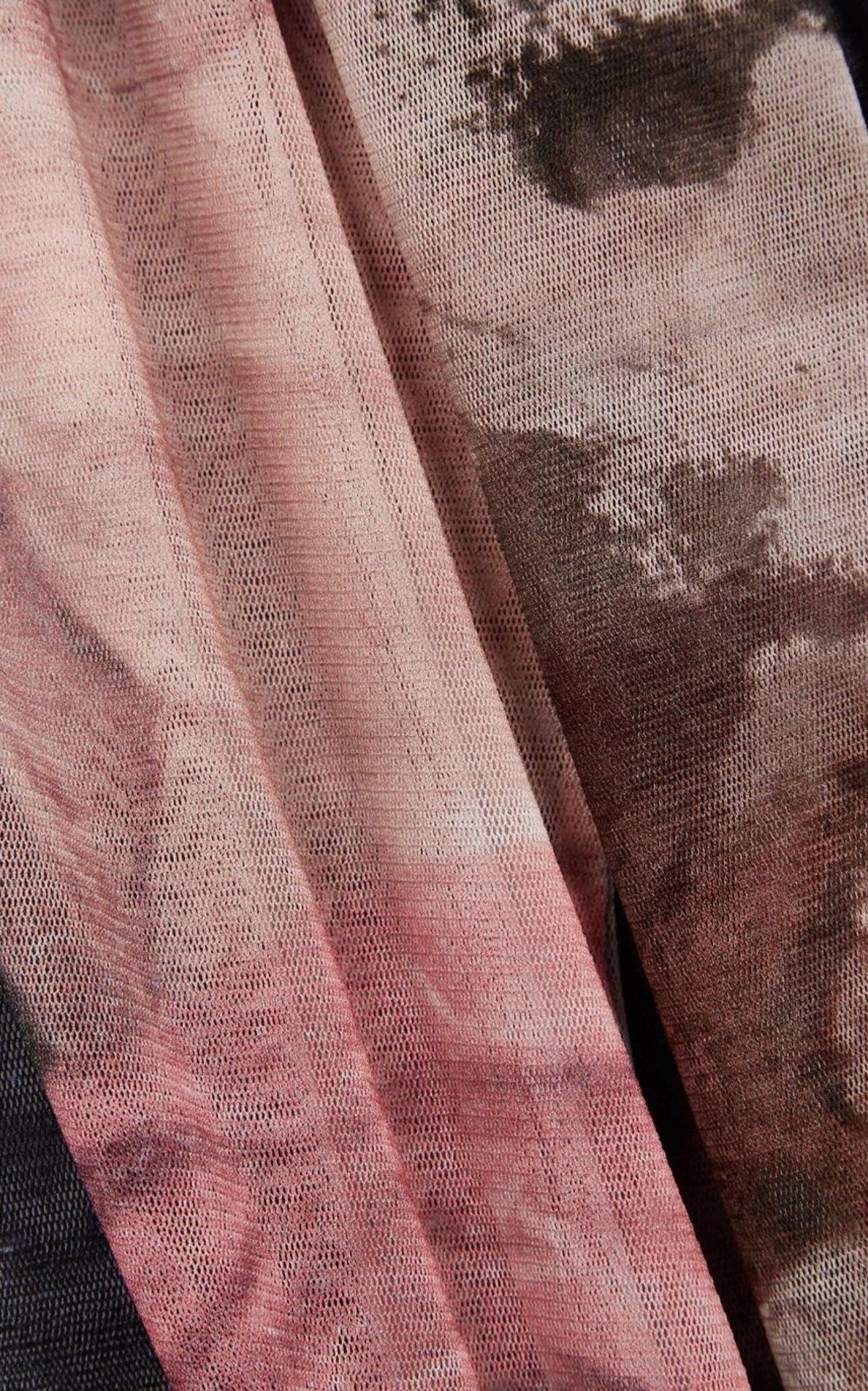 Balmain Sky - print Tulle Top - Runway Catalog