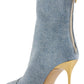 Skye Denim Ankle Boots Balmain