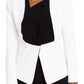 Two-tone Crepe Blazer Balmain