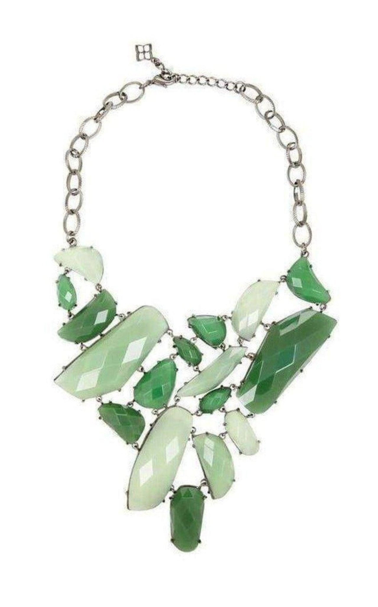 BCBGMAXAZRIA Abstract Stone Necklace - Runway Catalog