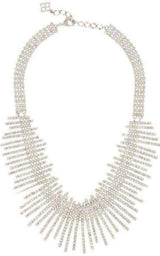 Art Deco Pave Necklace BCBGMAXAZRIA