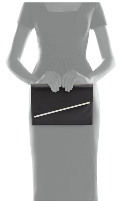 BCBGMAXAZRIA Asymmetric Envelope Clutch Bag - Runway Catalog